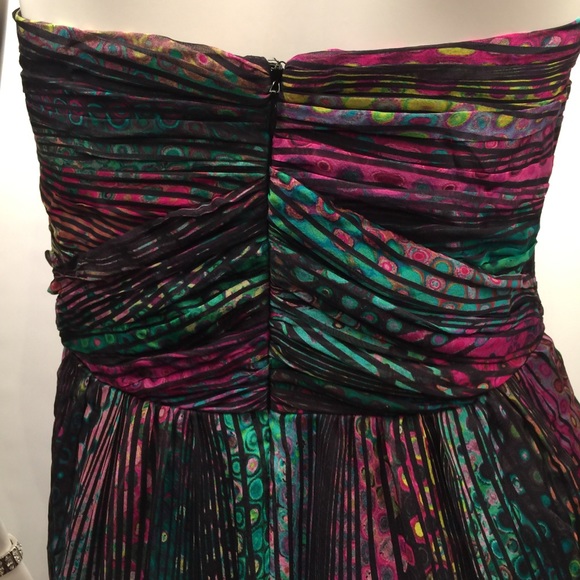 Shoshanna Dot-print Silk Dress  sz 4 - Picture 5 of 7